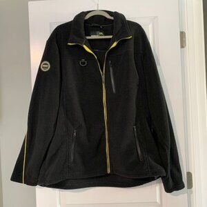 Dimex Black/Yellow Men's Fleece Jacket Size 2X